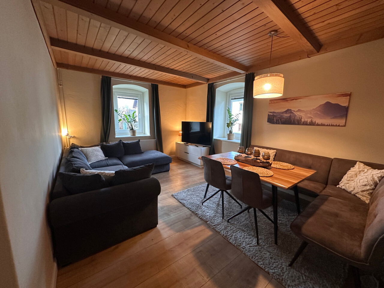 Livingroom 2 appartement 1 Landhaus Vorderberg